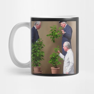 King Charles Talks To A Pot Plant Mug